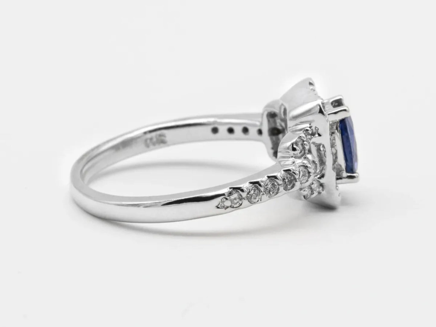Oval Sapphire and Diamond Ring Gillespie Fine Jewelers